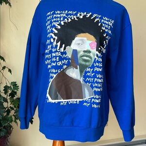 Black History Month Sweatshirt 
My Voice My Power